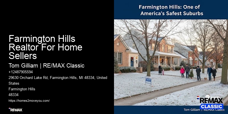 Farmington Hills Realtor For Home Sellers