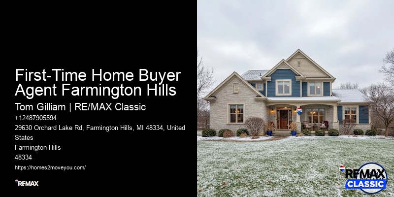 First-Time Home Buyer Agent Farmington Hills