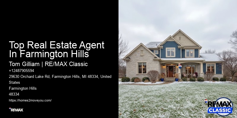 Top Real Estate Agent In Farmington Hills