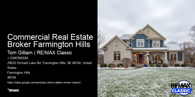 Commercial Real Estate Broker Farmington Hills