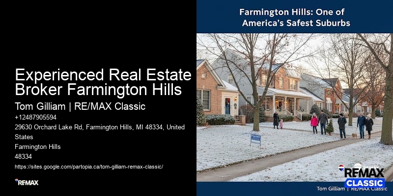 Experienced Real Estate Broker Farmington Hills