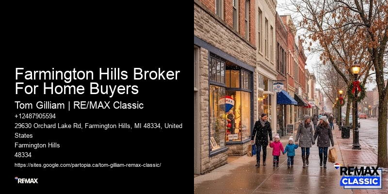 Farmington Hills Broker For Home Buyers