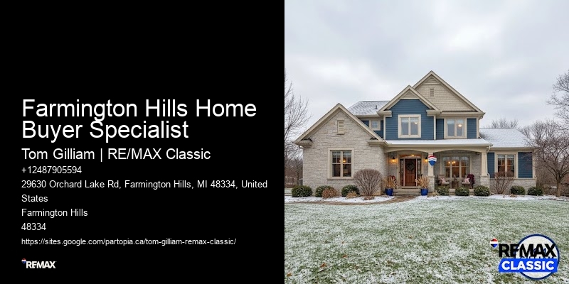 Farmington Hills Home Buyer Specialist