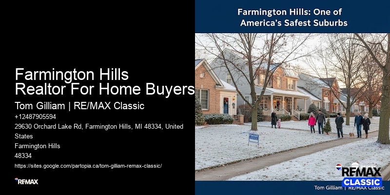 Farmington Hills Realtor For Home Buyers