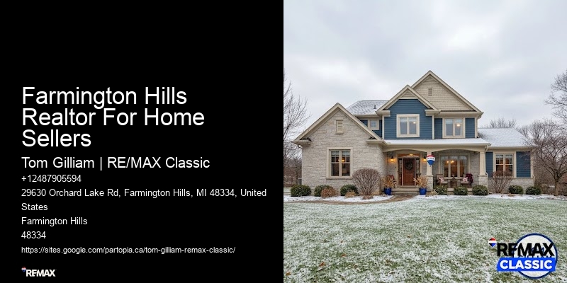 Farmington Hills Realtor For Home Sellers