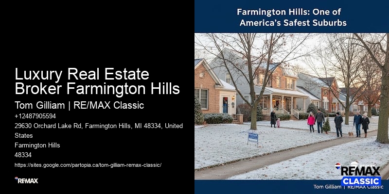Luxury Real Estate Broker Farmington Hills
