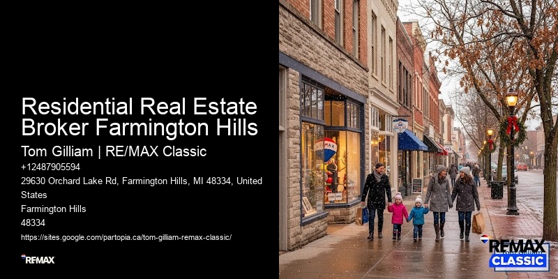 Residential Real Estate Broker Farmington Hills