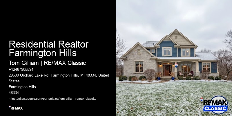 Residential Realtor Farmington Hills
