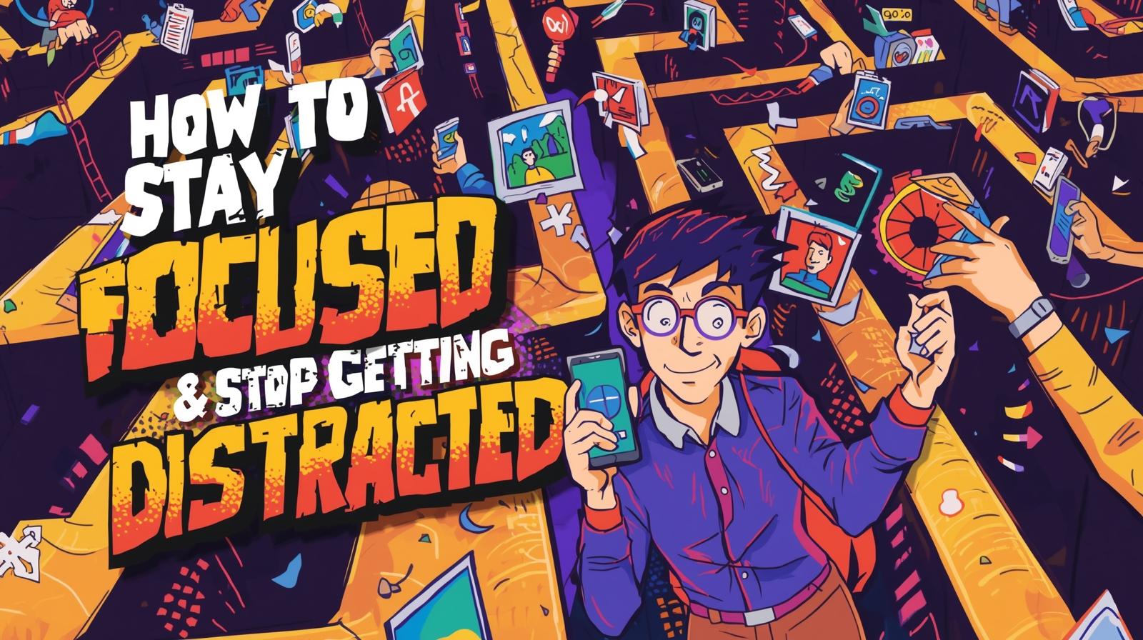 How to Stay Focused and Stop Getting Distracted