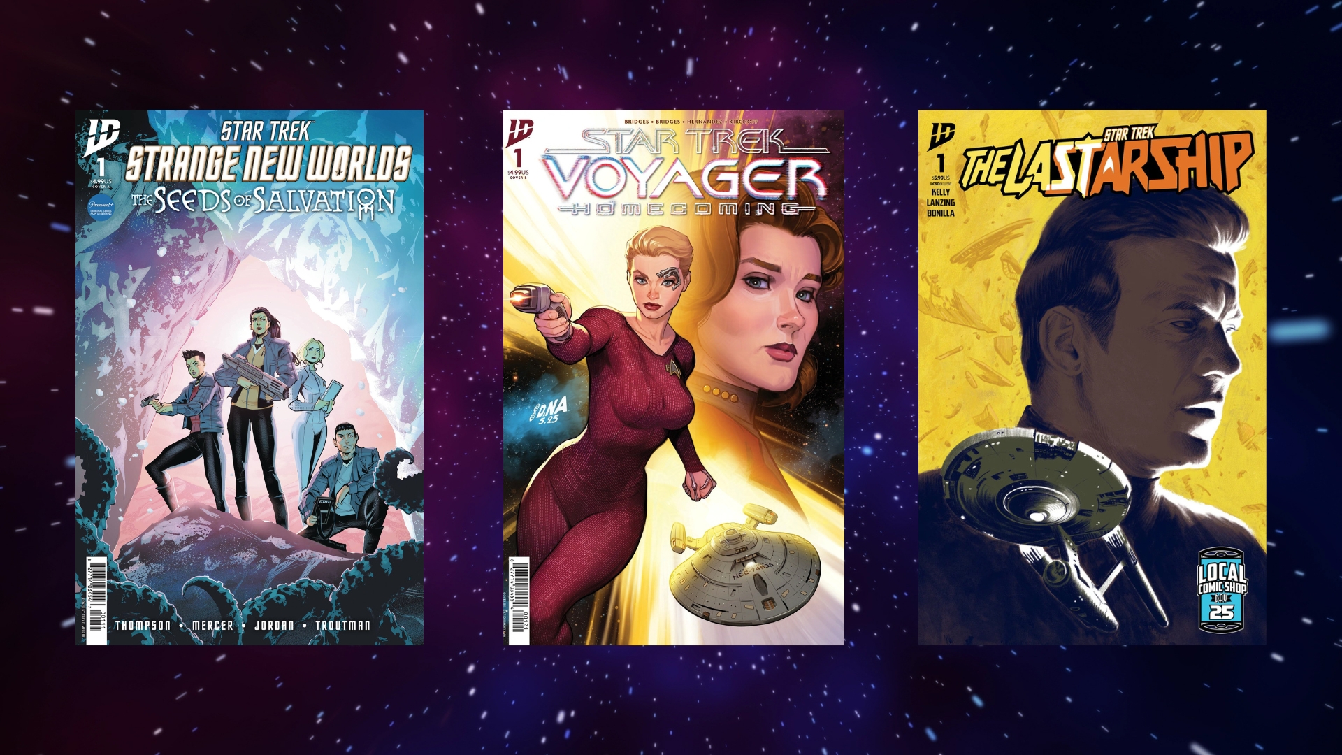 IDW Sets Phasers to STUN at SDCC With The Next Frontier of Star Trek Comics