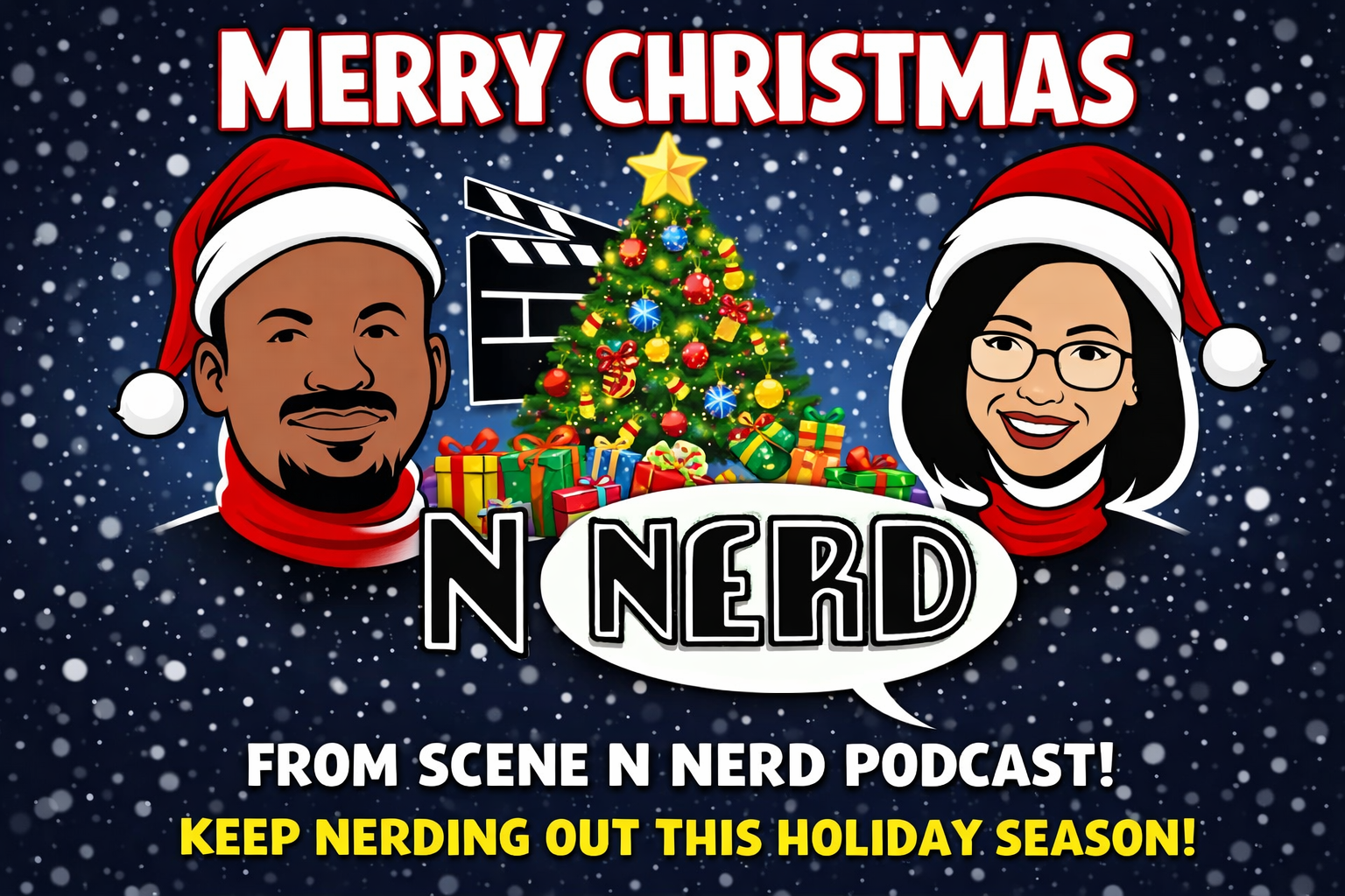 🎄✨ Merry Christmas from Scene N Nerd! ✨🎄