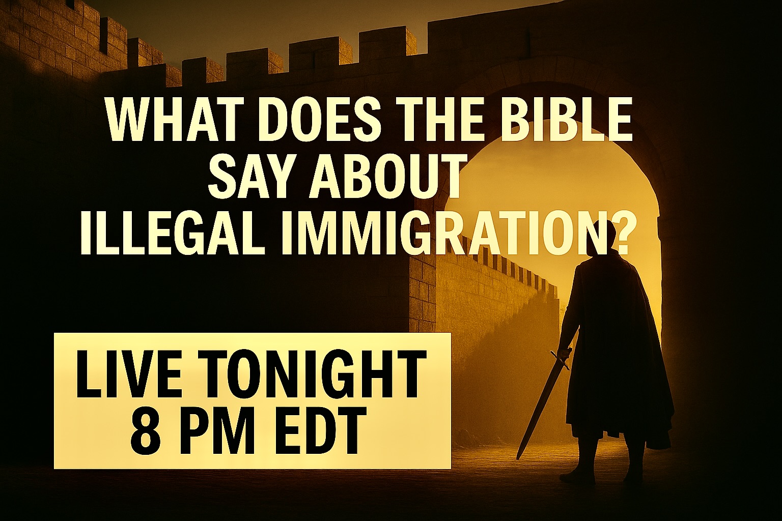 Borders, Compassion, and Covenant Order: What the Bible Really Says About Immigration