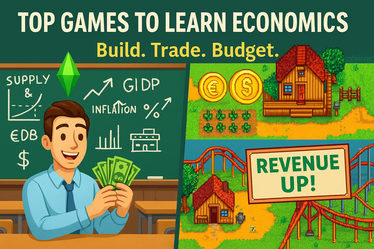 Top Games for Learning Economics