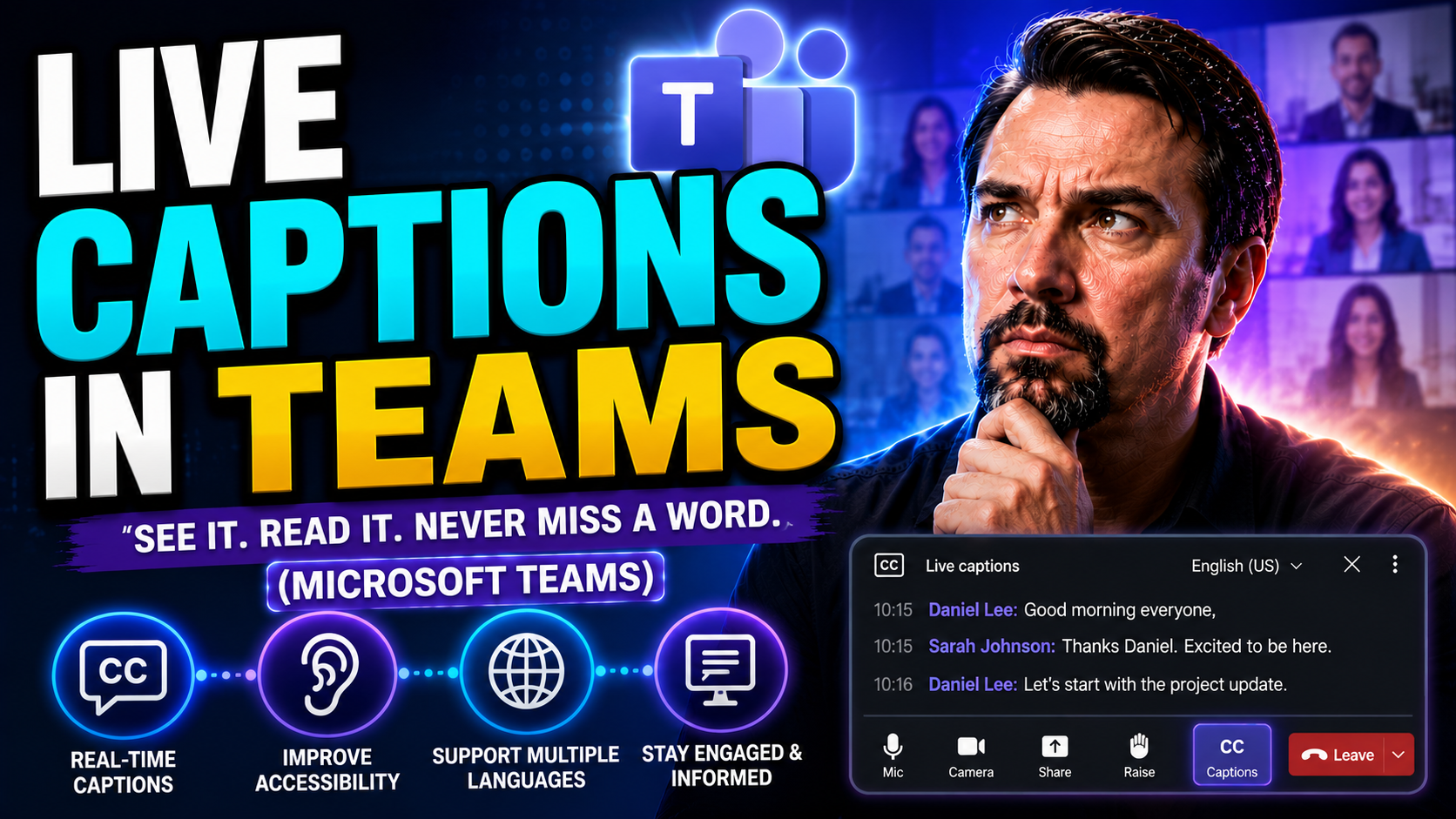Live Captions in Teams: The Complete Guide for Meetings and Accessibility