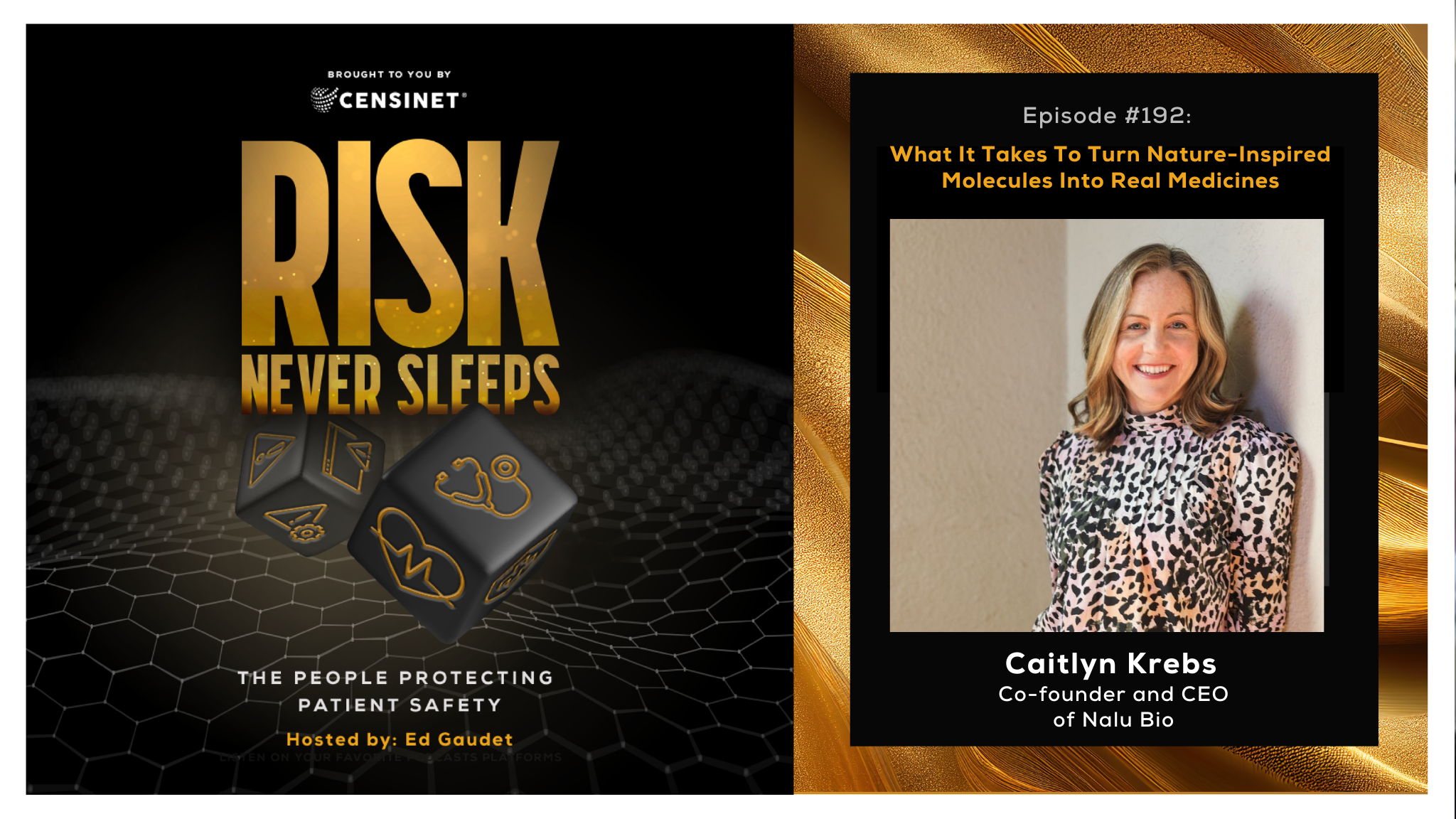 Episode #192. What It Takes To Turn Nature-Inspired Molecules Into Real Medicines, with Caitlyn Krebs, Co-founder & CEO of Nalu Bio