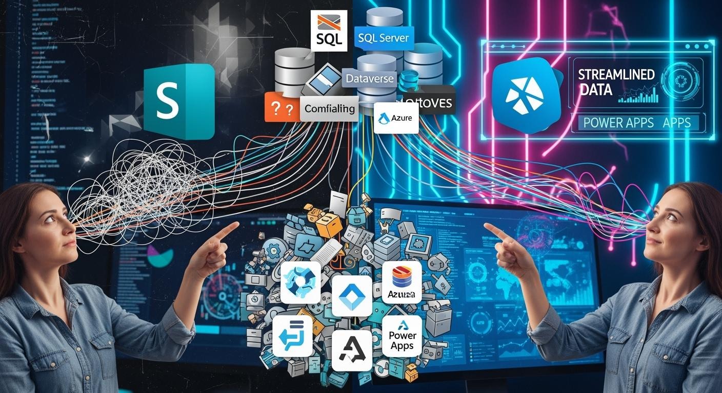 Why SharePoint Is Not a Database for Power Apps — and What to Use Instead