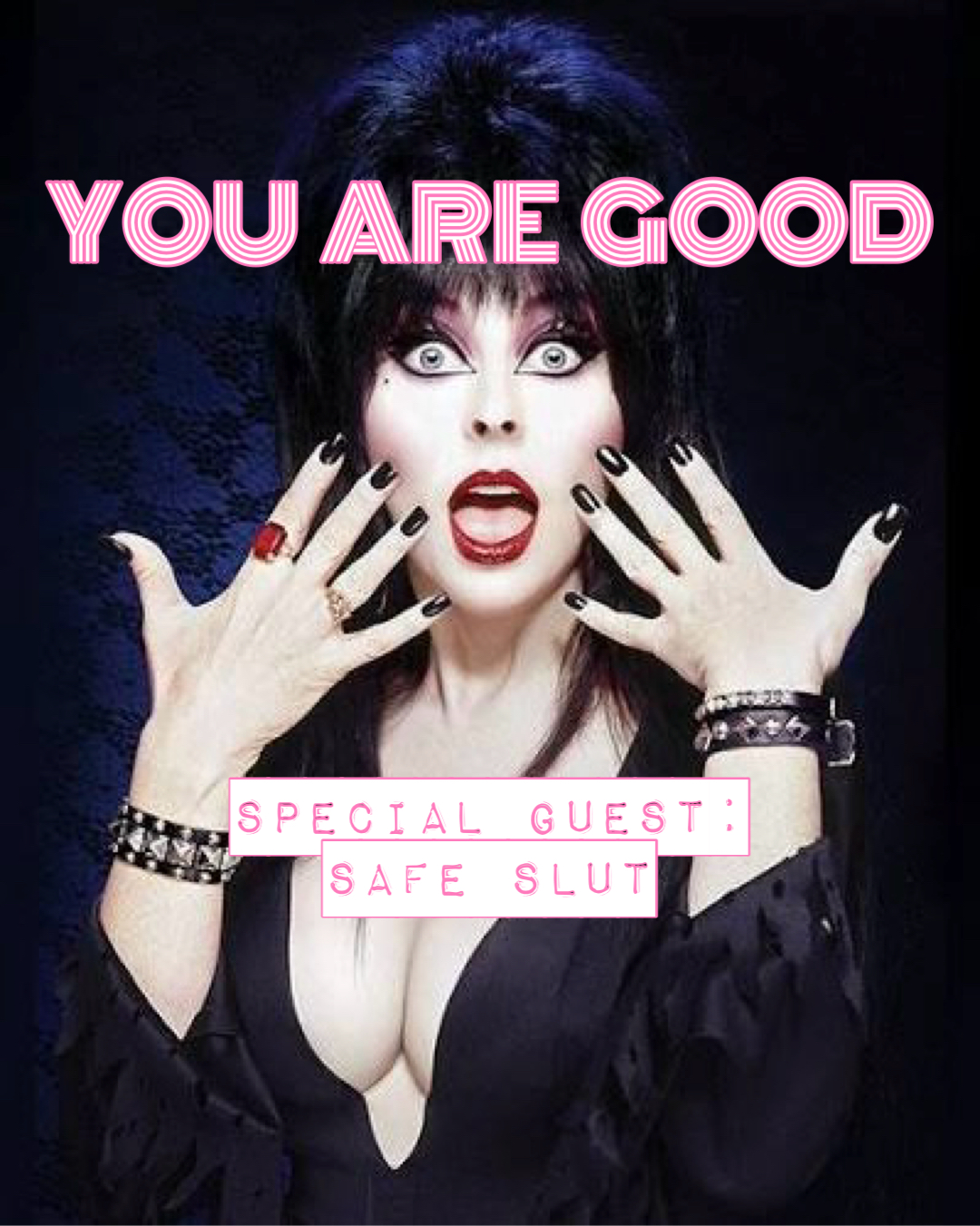 Elvira: Mistress of the Dark w. Safe Slut