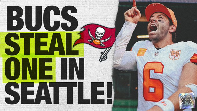 Bucs Steal One in Seattle!