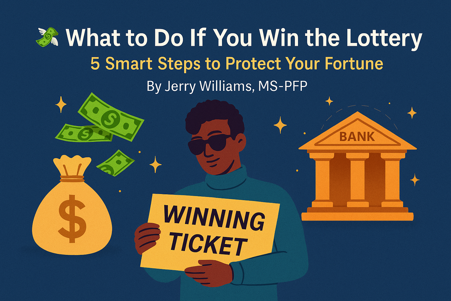 Steps to Take After Winning the Lottery | Pink Money