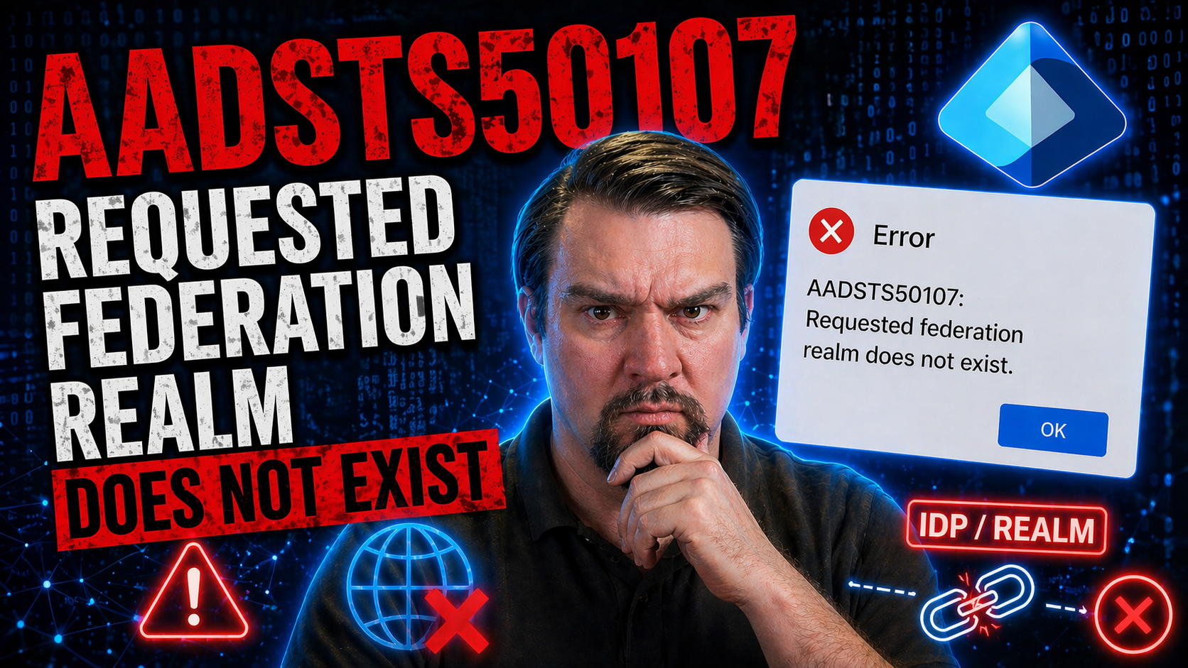 Understanding and Resolving the AADSTS50107 Requested Federation Realm Does Not Exist Error
