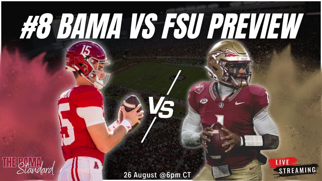 Alabama vs Florida State Preview | Keys to Victory w/Reuben Foster!