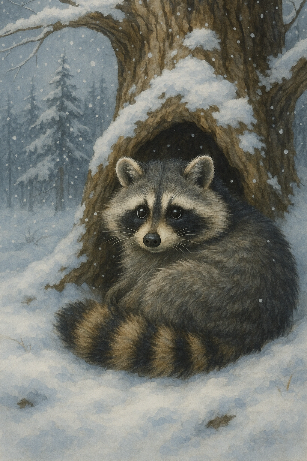 What Do Raccoons Do in Winter? The Secret Cold-Weather Life of Our Favourite Masked Bandit