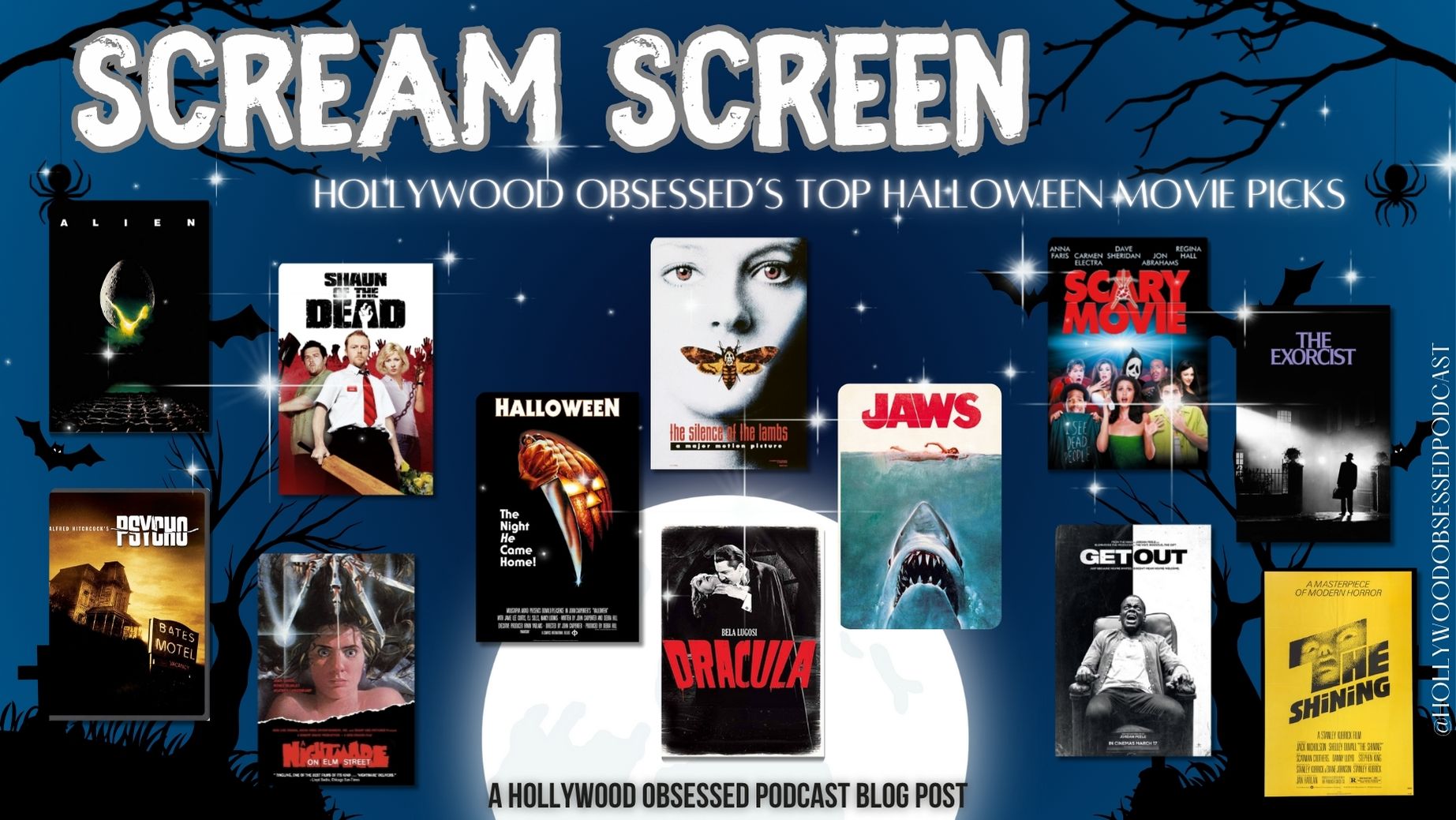 SCREAM SCREEN: Hollywood Obsessed’s Top Halloween Movie Picks SCREAM SCREEN: Hollywood Obsessed’s Top Halloween Movie Picks