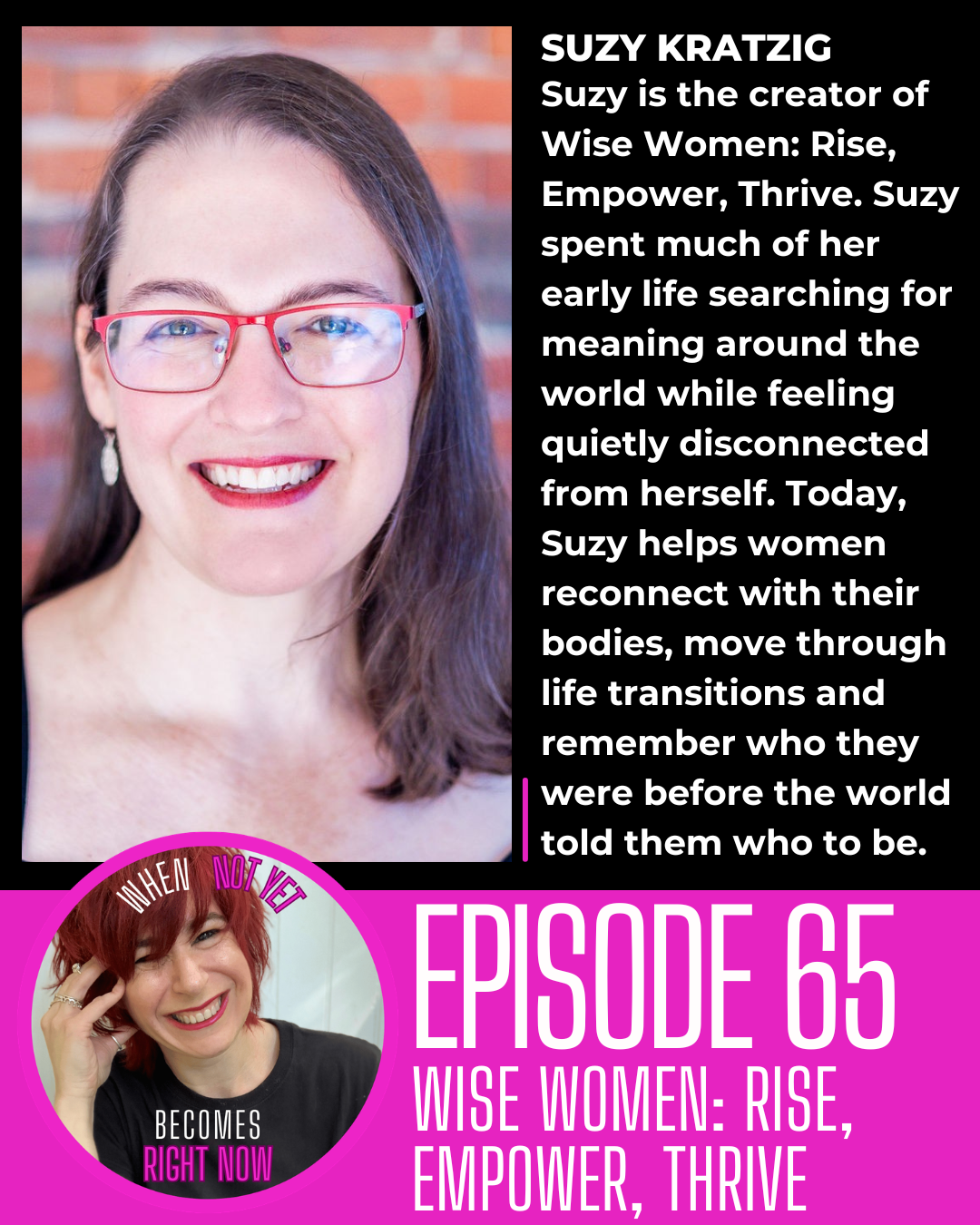 Wise Women: Rise, Empower, Thrive with Suzy Kratzig