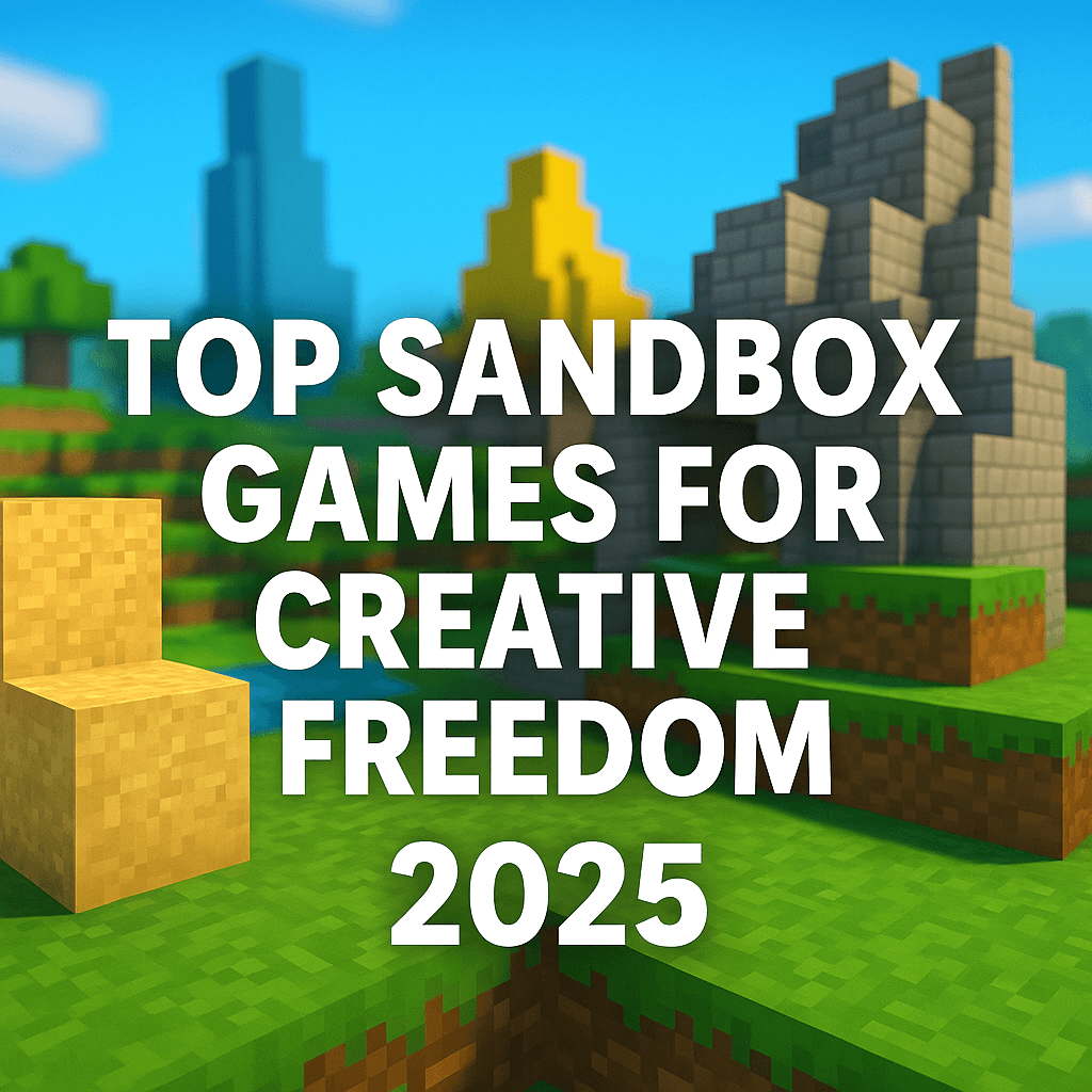 Top Sandbox Games for Creative Freedom Top Sandbox Games for Creative Freedom