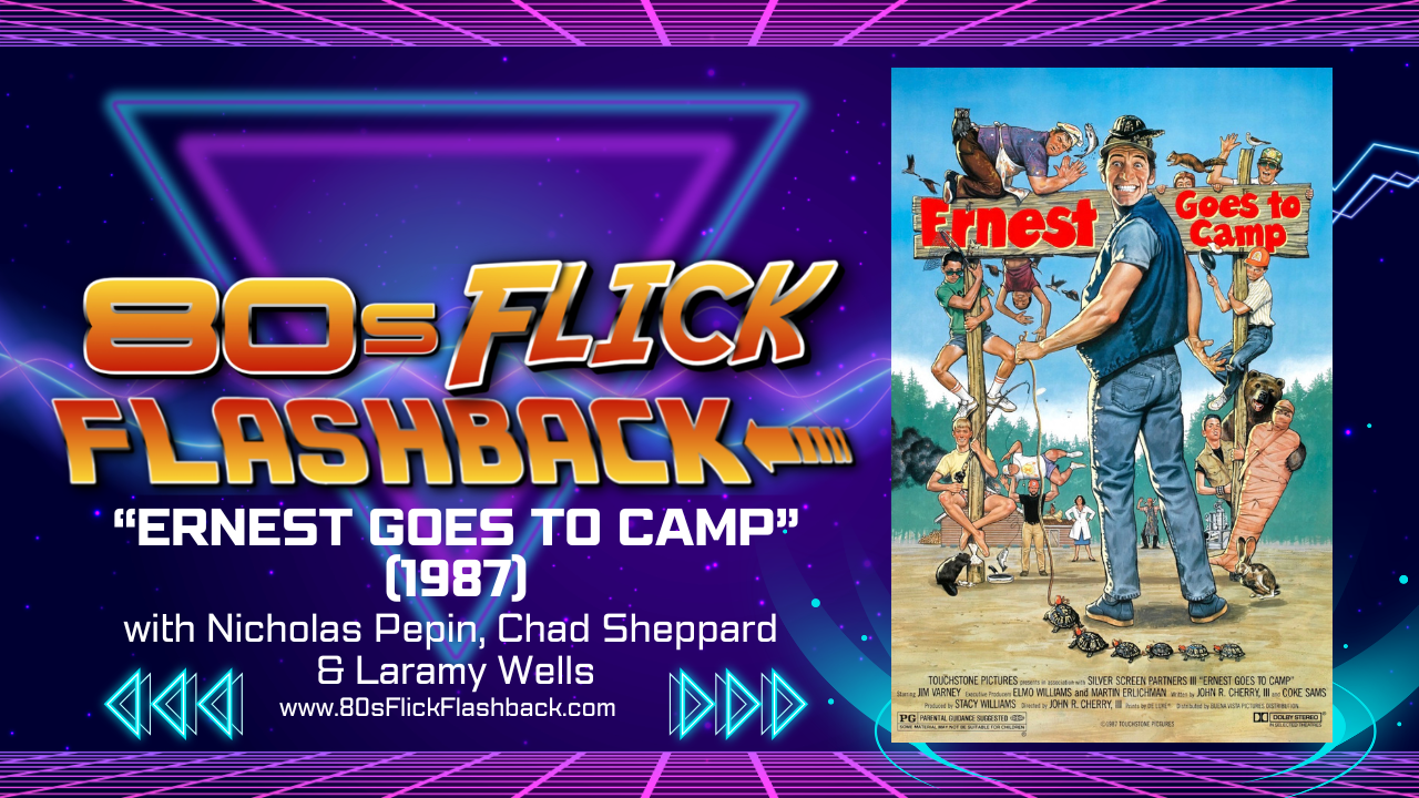 "Ernest Goes to Camp" (1987) with Nicholas Pepin, Chad Sheppard & Laramy Wells