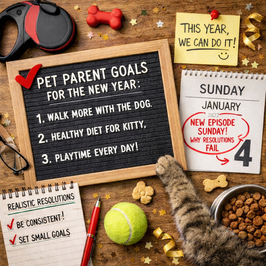 Why Pet Resolutions Fail by Week Two, and the 5-Minute Fix
