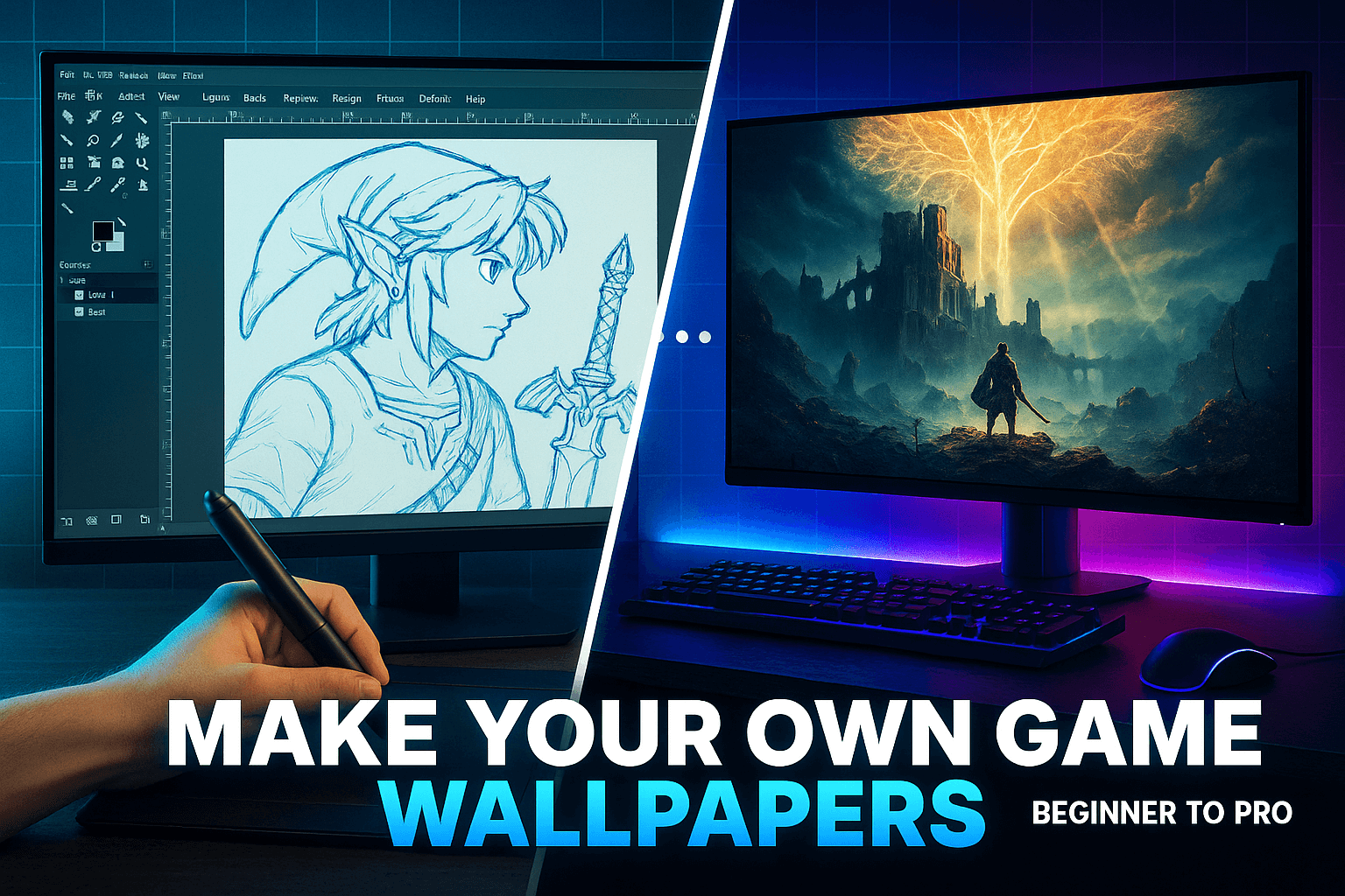 How to Create Custom Game Wallpapers