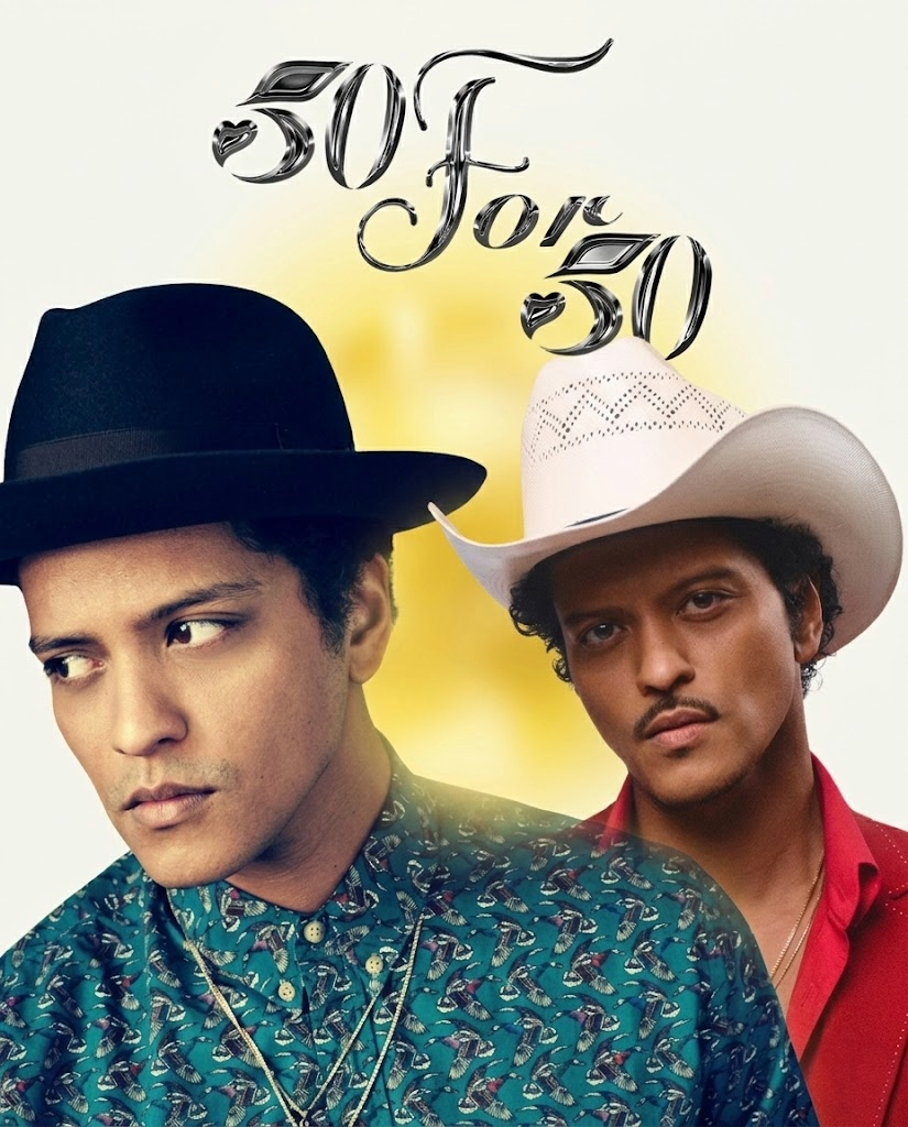 Bruno Mars Week on 50 For 50: The Romantic Review & Full Content Schedule