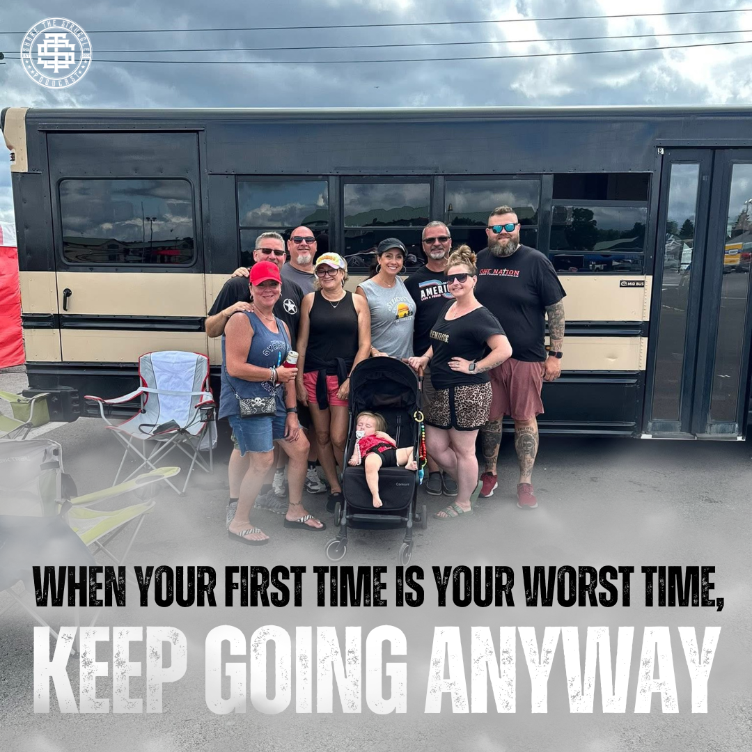 When Your First Time Is Your Worst Time, Keep Going Anyway When Your First Time Is Your Worst Time, Keep Going Anyway
