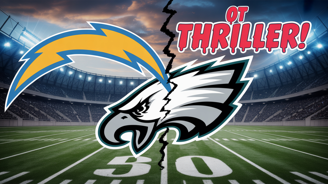 Week 14 NFL Recap: Chargers Shock Eagles in OT