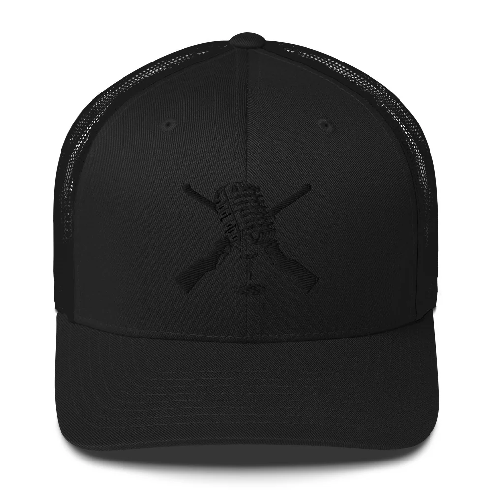 Black-out Trucker Cap