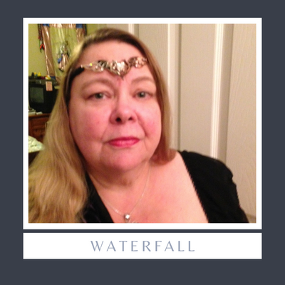 Waterfall living her authentic life as a Witch