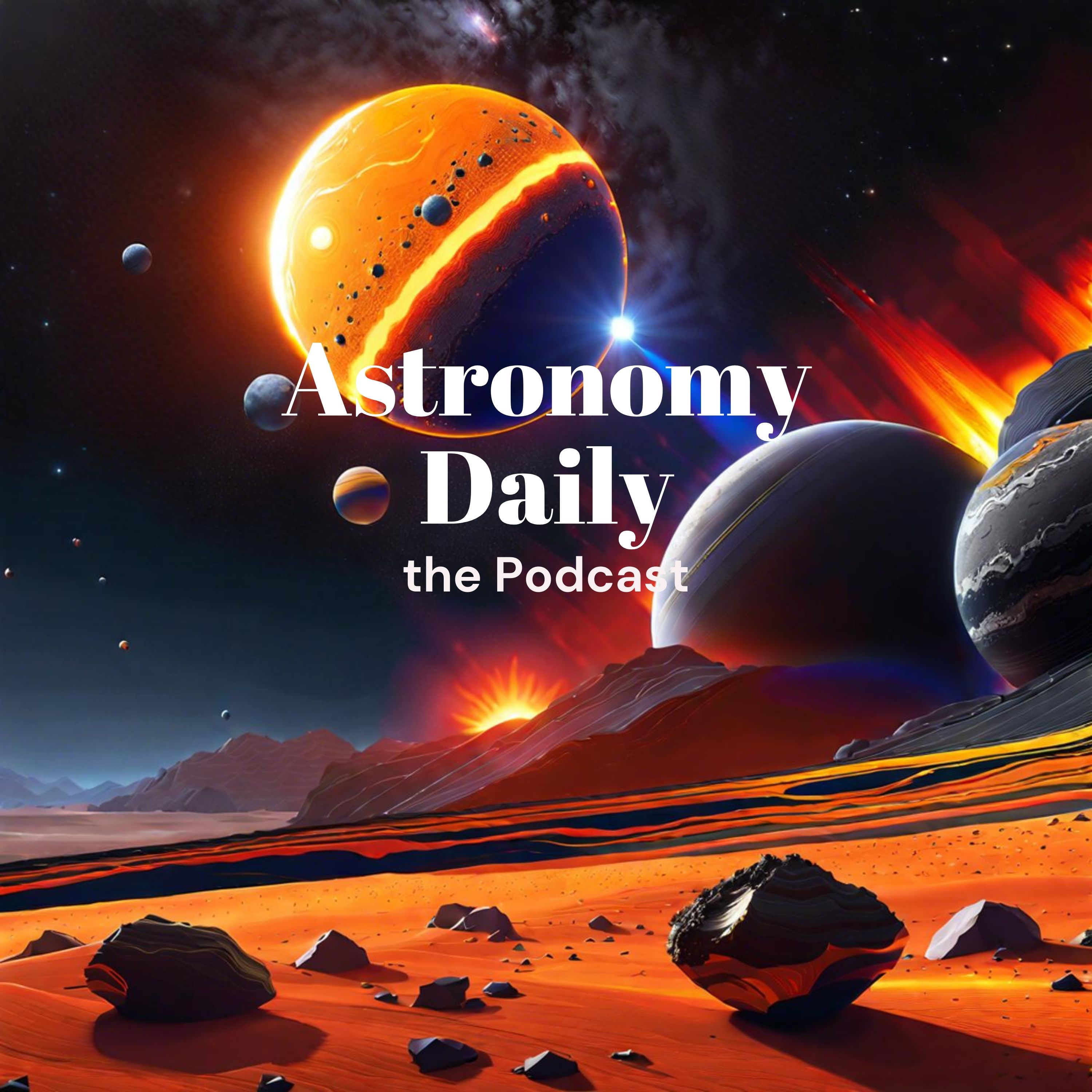 S04E103: New Worlds Discovered & Sun's Fiery Display