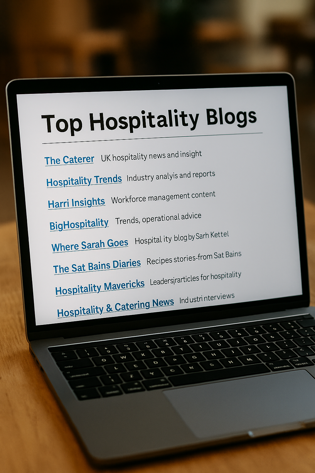 10 Must-Follow UK Hospitality Blogs for 2025 10 Must-Follow UK Hospitality Blogs for 2025