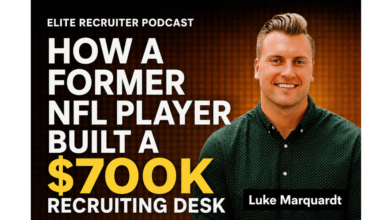 The Million-Dollar Mindset: Lessons from a $700K Recruiter