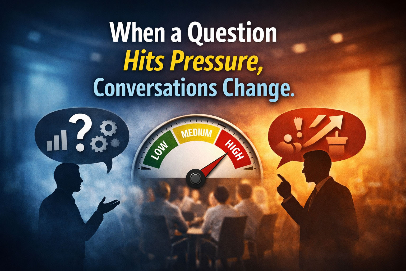 How Conversations Change Under Pressure