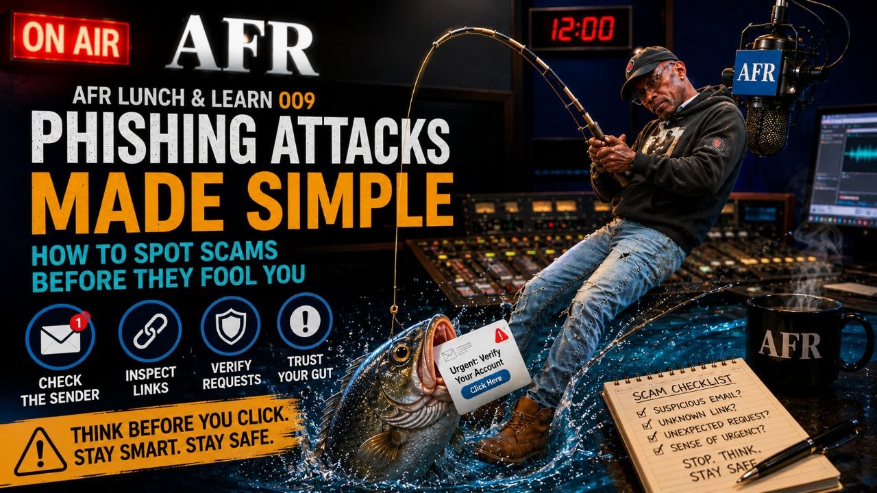 AFR Lunch & Learn 009: Phishing Attacks Made Simple