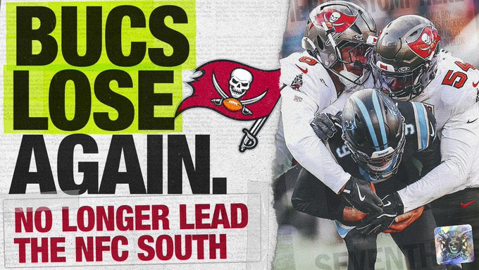 Bucs Lose Again, no longer lead NFC South. WK 16 Recap