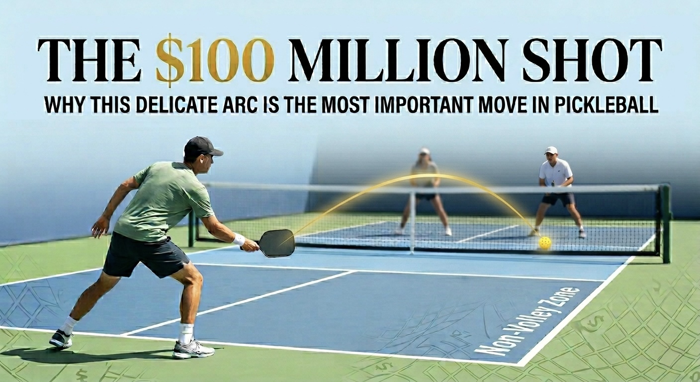 The $100 Million Shot: Why This Delicate Arc Is the Most Important Move in Pickleball