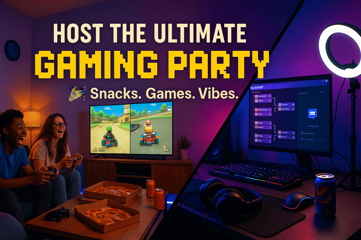 How to Host a Gaming Party