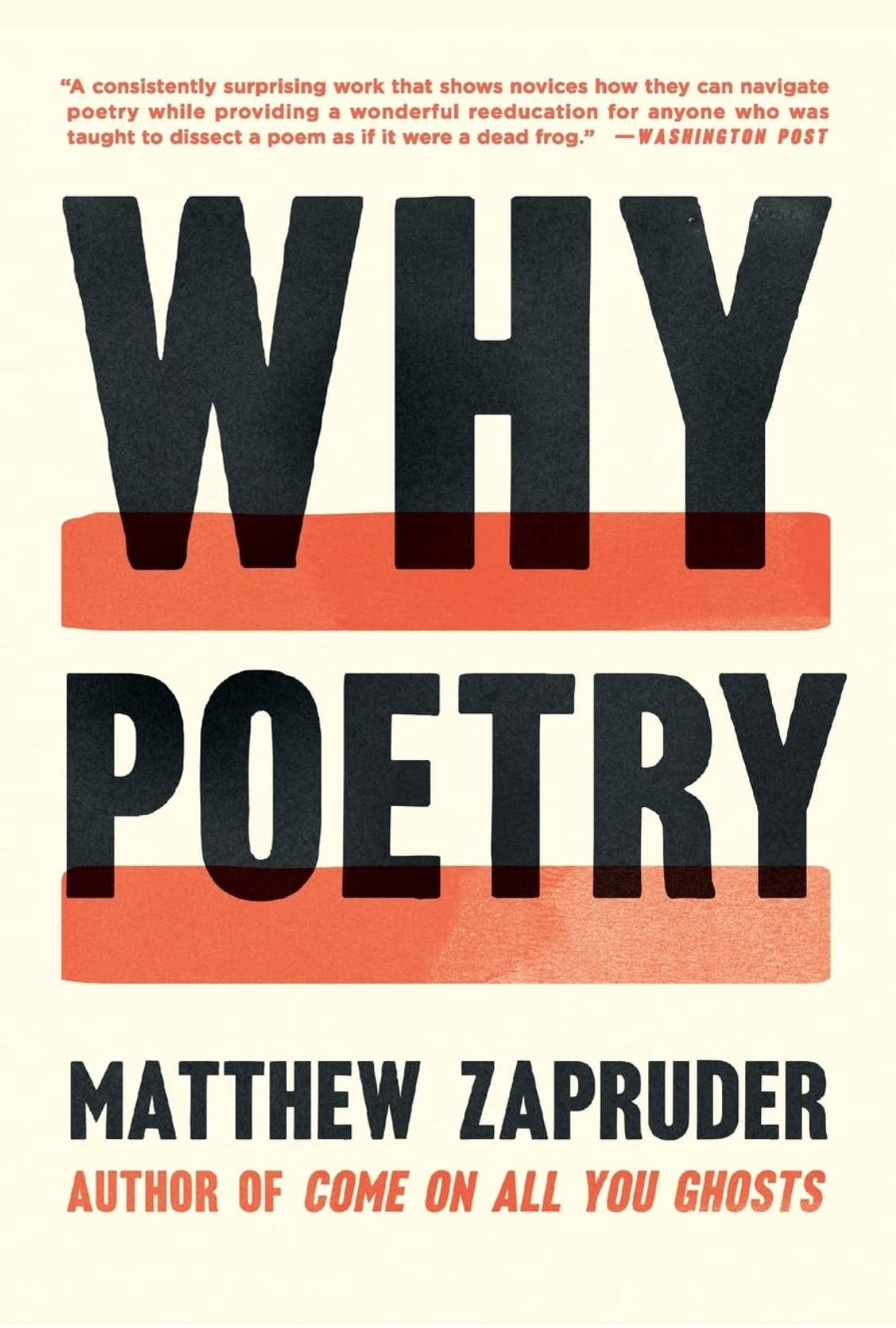 787 Why Poetry with Matthew Zapruder Encore
