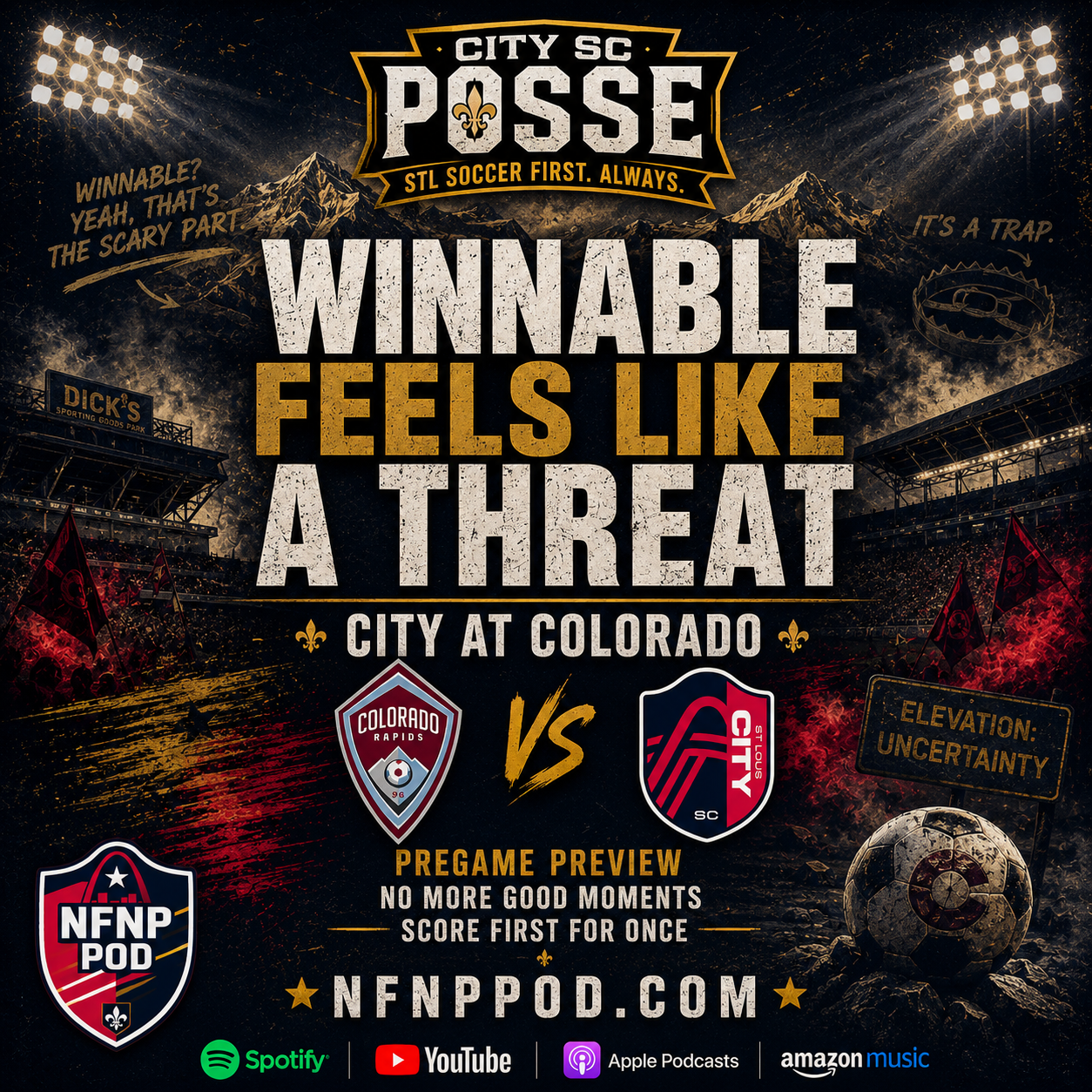 CITY Heads to Colorado, and Somehow “Winnable” Feels Like a Threat