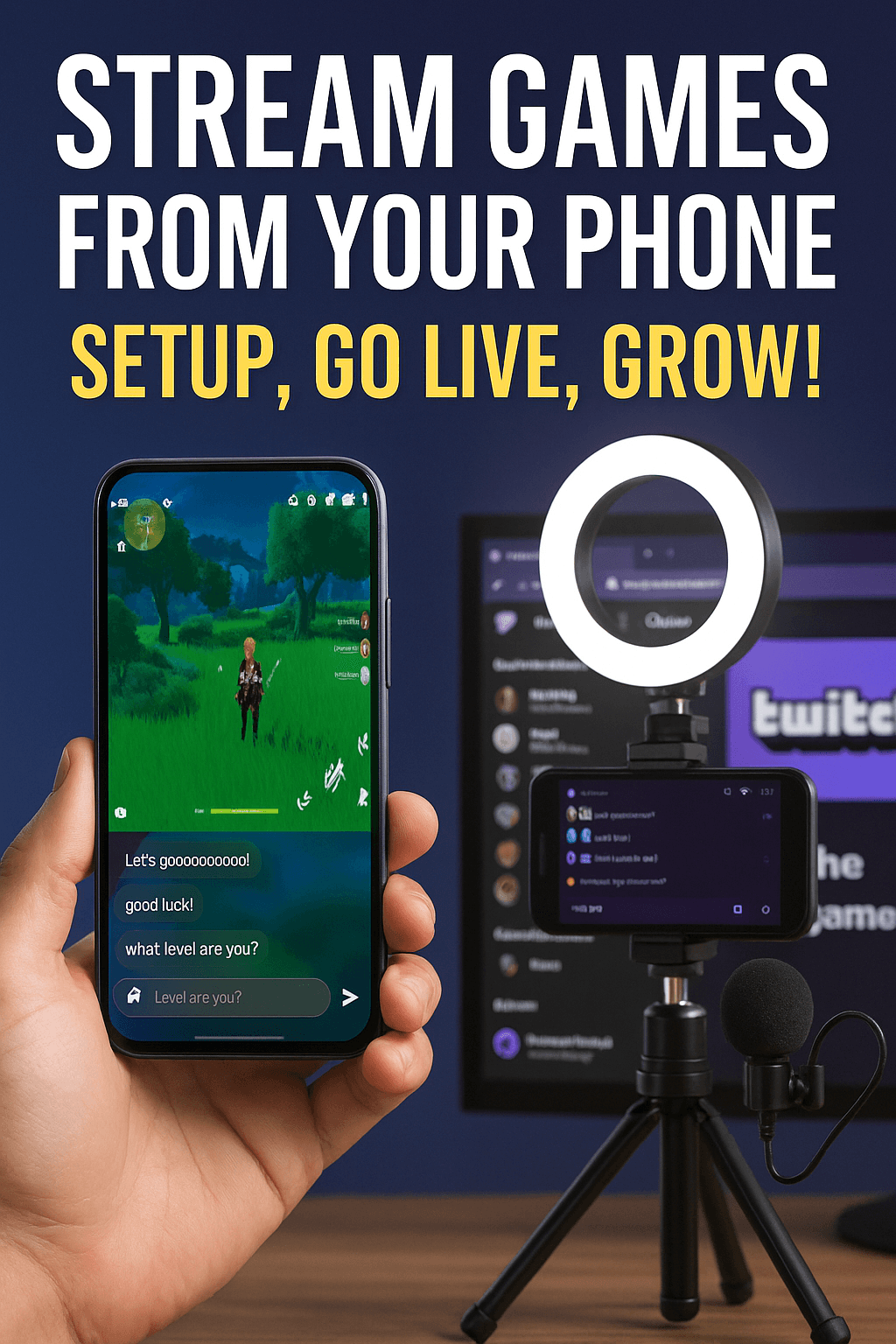 How to Stream Games from Your Phone