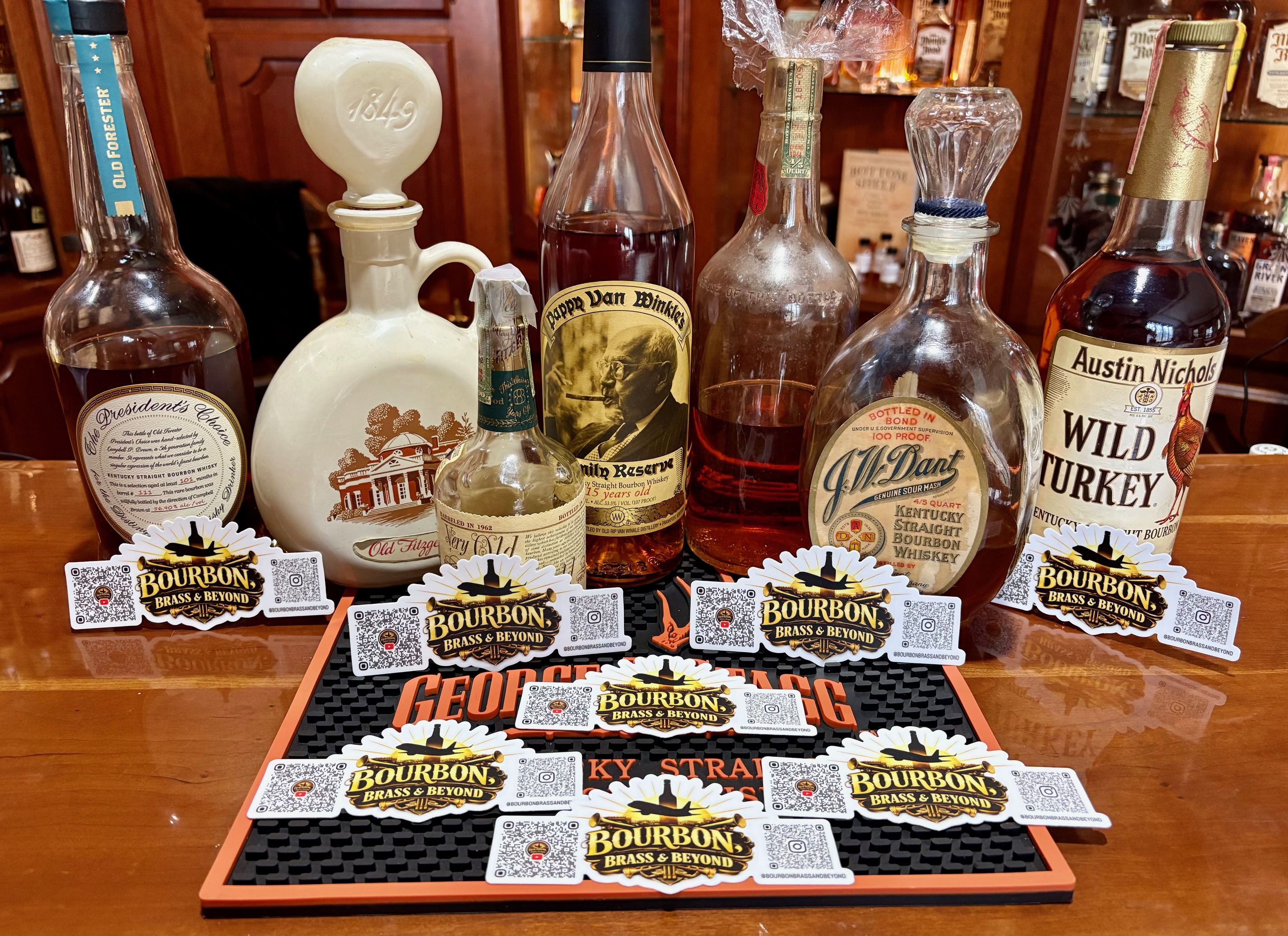 Vintage Bourbon Vignettes: Stories Hidden in Old Bottles