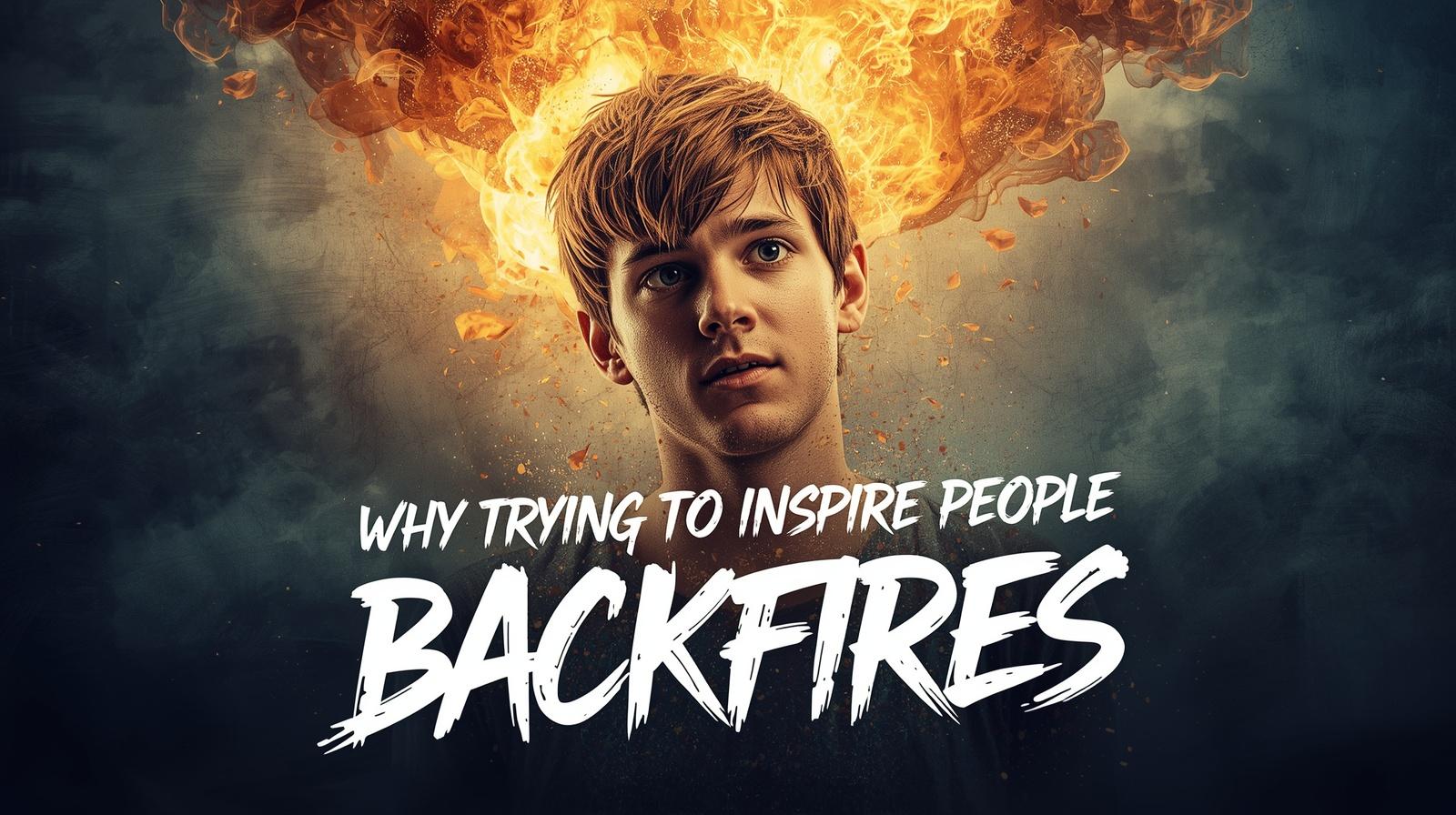 Trying to Inspire People? This Is Why It Backfires